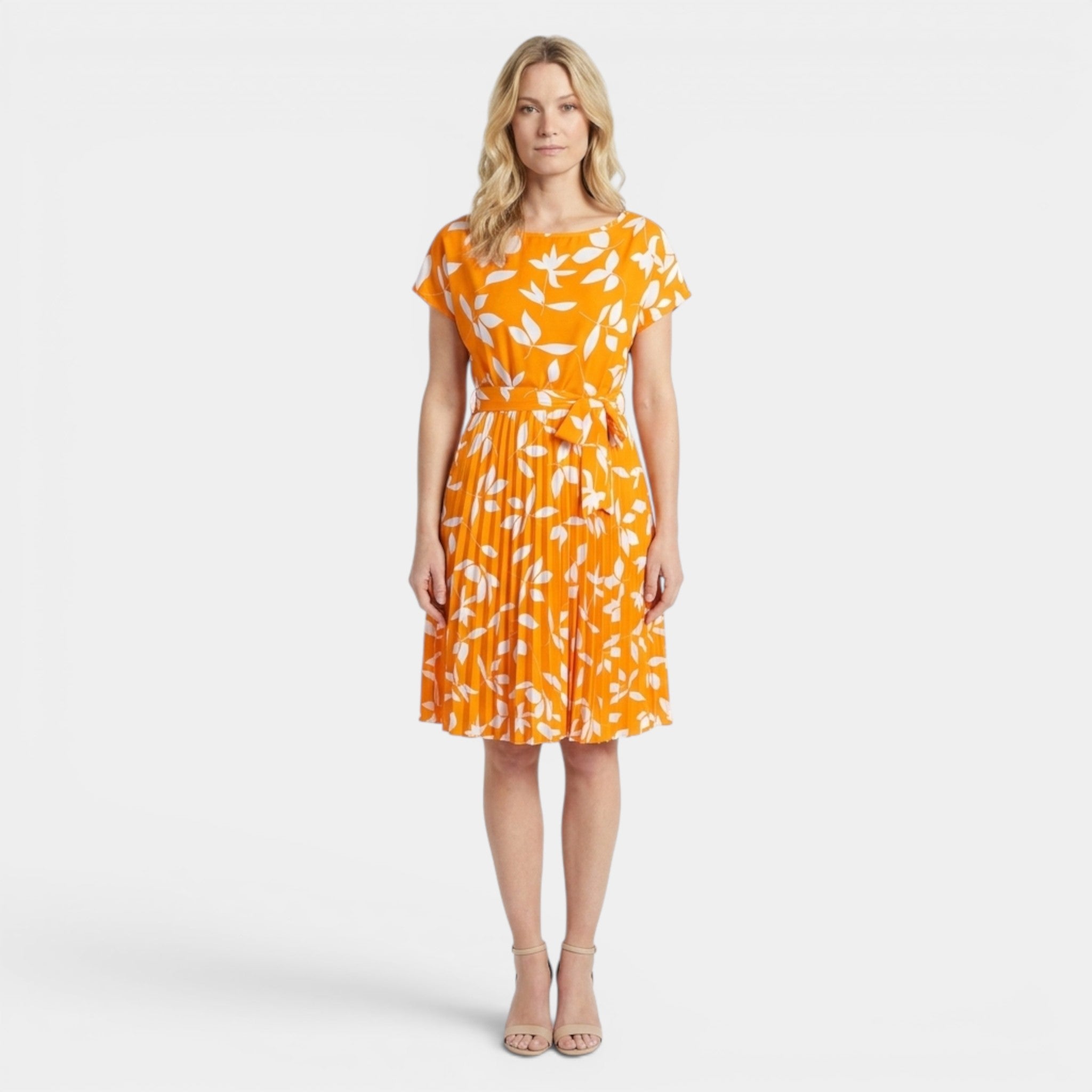 Armaxio | Women’s Floral Maxi Dress Timeless Pleated A Line
